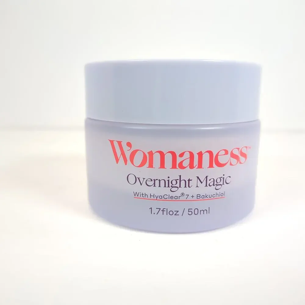 Womaness Overnight Magic Moisturizing Repair Cream HydraClear 7 + Bakuchiol New